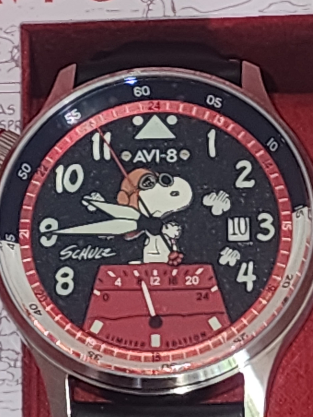 AVI-8 Snoopy Phantom Flyer Watch - NEW #77 of 530